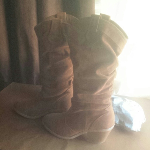 Gallop suede cowgirl boots - Picture 1 of 3