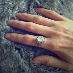 Sparkly costume ring! Size 6!