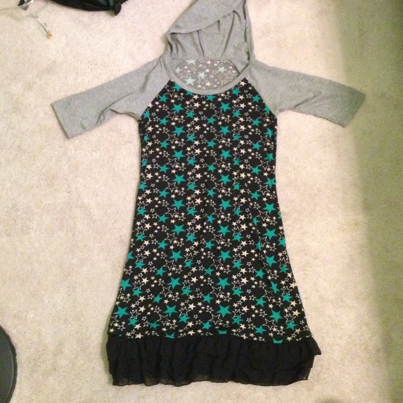 Japanese Hooded Punk Dress