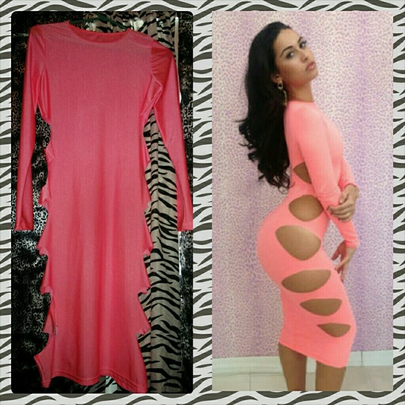 Soft pink night party wear