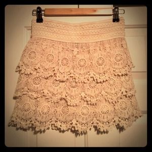 Crochet skirt
