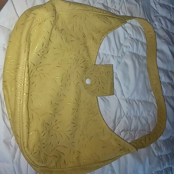 New yellow handbag very cute new no tags