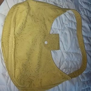 New yellow handbag very cute new no tags