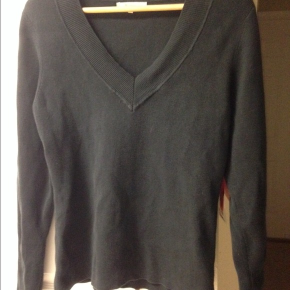 Black cotton sweater