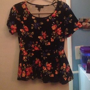 Forever 21+ peplum top