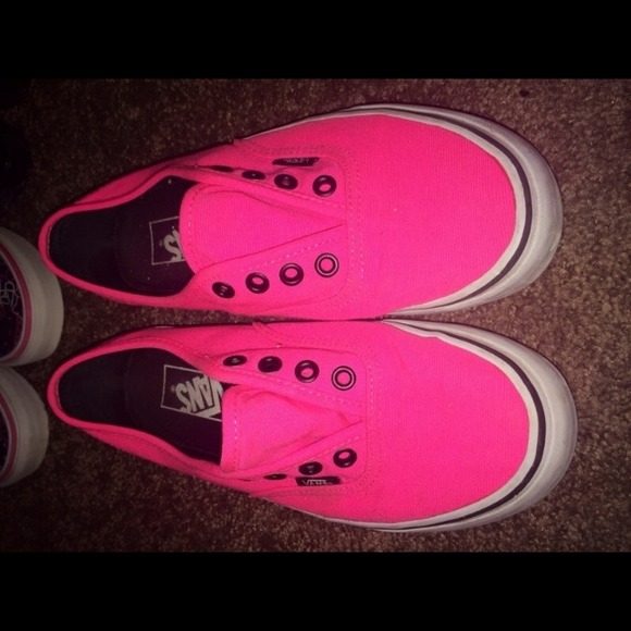 Hot Pink Vans
