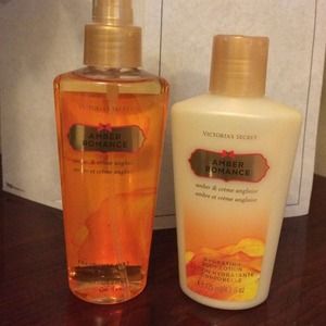 Vs amber romance mist & lotion