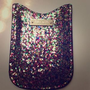 Kate spade glitter phone case