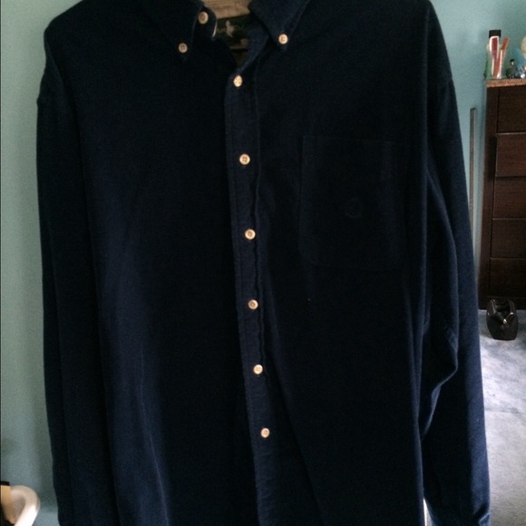Hunt Club blue corduroy shirt