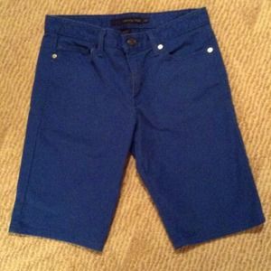 Blue Calvin Klein Jean shorts