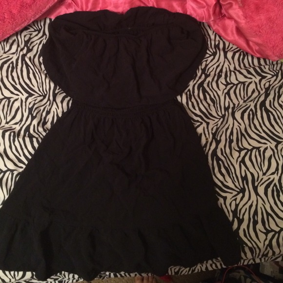 A black dress