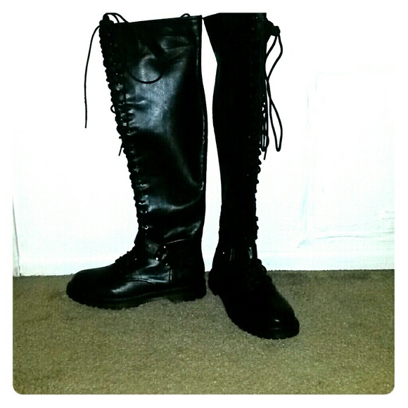 Knee high boots