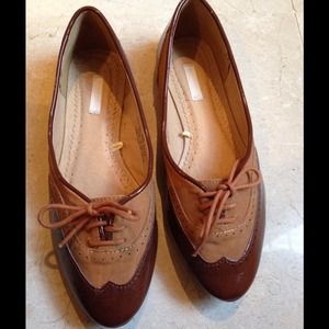 Brown Cooperative Oxford Shoes