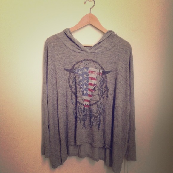 LM Dolman pullover hoodie