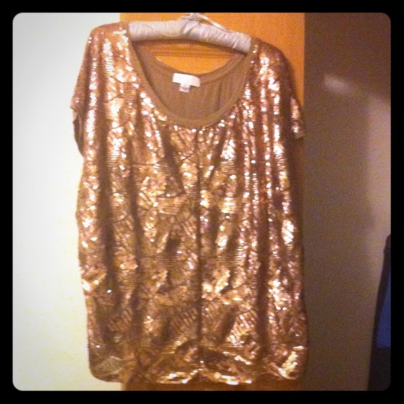 Sequin top