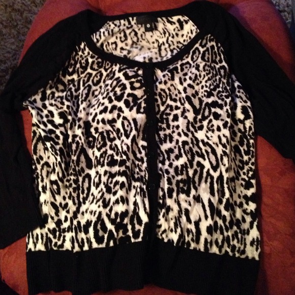 Worthington animal print sweater - Picture 1 of 3