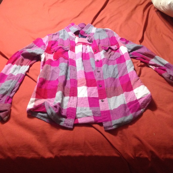 Thick plaid shirt! Good for winter