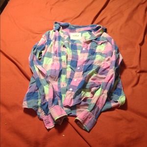 Plaid cute shirt