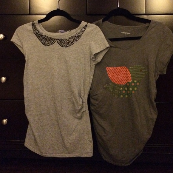 Lot of Darling Maternity tees