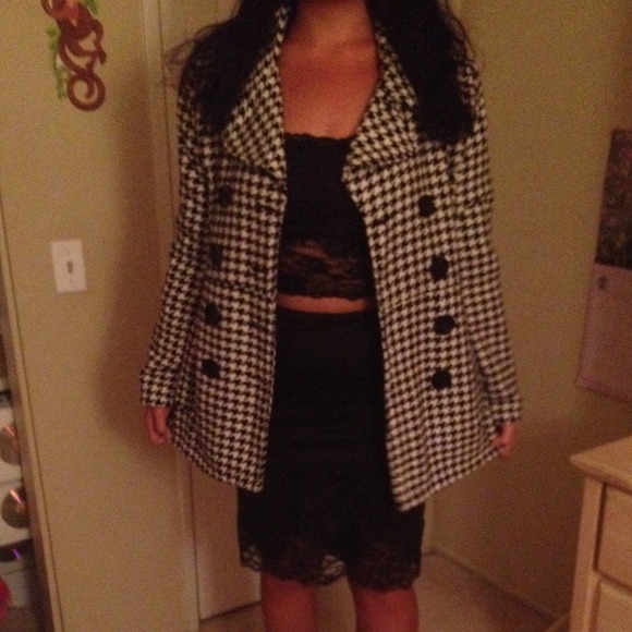 Houndstooth petticoat