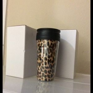 VS Pink leopard tumbler