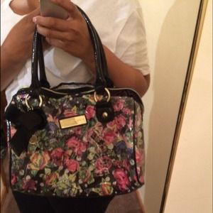 Betsey Johnson Floral Handbag