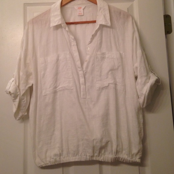 White cotton shirt