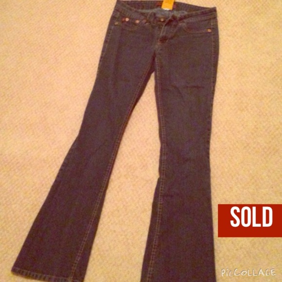 SOLD Worn Domaine jeans size 5