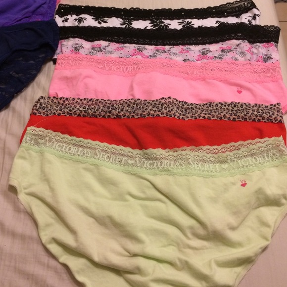Victoria secret lace panty set of eight