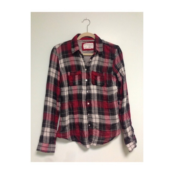 ❌Sold in Bundle❌ Red, Black and White Flannel