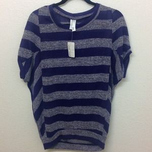 Purple stripped shirt