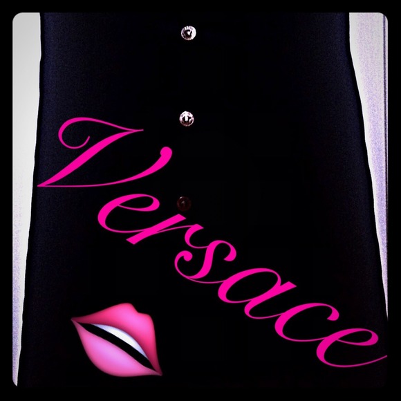 Versace Couture Button Down Dress