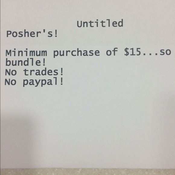 My closet rules😄 - Picture 1 of 1