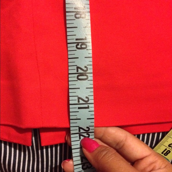 Gallia Moda Bright Orange Skirt - Picture 4 of 4