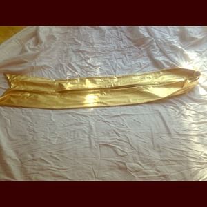 Gold lamme sash