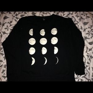 Phases of the moon sweatshirt