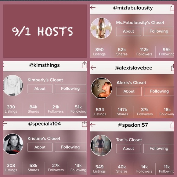 9/1-3/14 Posh Party Line-UP - Picture 2 of 4