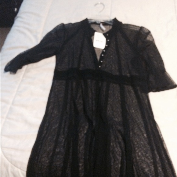 Free people black dress!