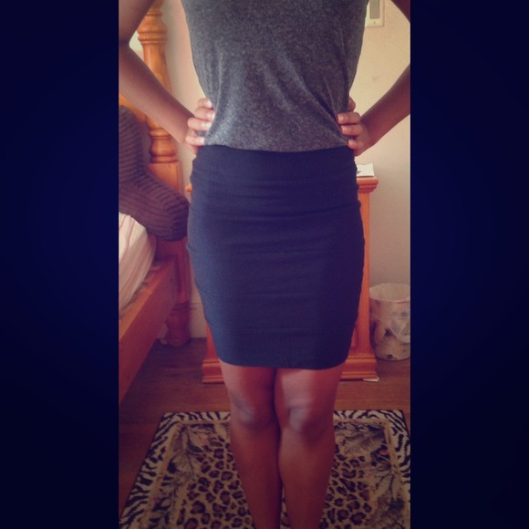 Black skirt