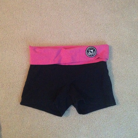 Abercrombie kids yoga shorts