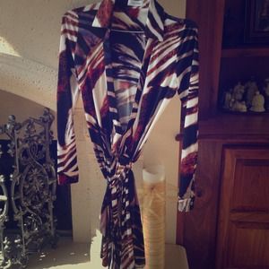 Calvin Klein wrap dress