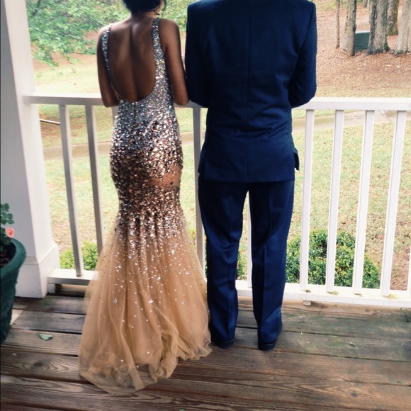 Mermaid prom dress