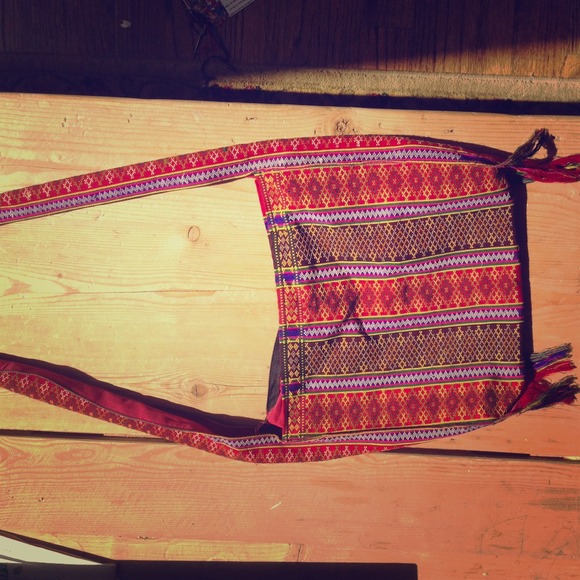 Beautiful colored hanging bag