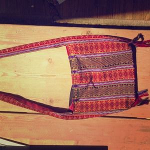 Beautiful colored hanging bag