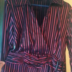 Apt 9 Wrap Blouse, XL