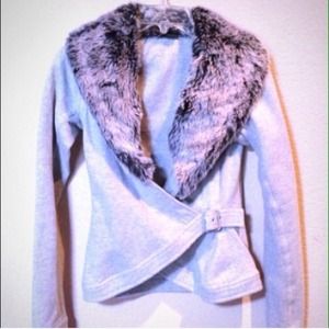 Armani Exchange Fur Jacket