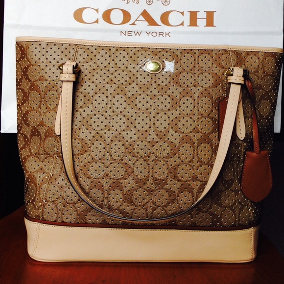 Coach Handbags - SALE! NWT Coach Zip Top Tote Bag