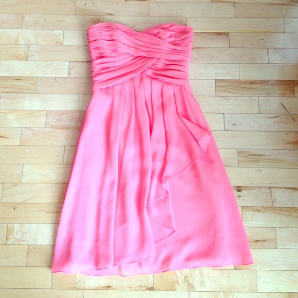 Coral Bridesmaids Dress