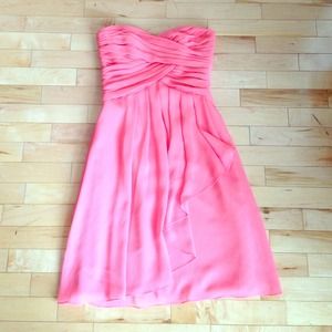 Coral Bridesmaids Dress