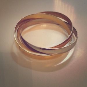 Two tone bangles